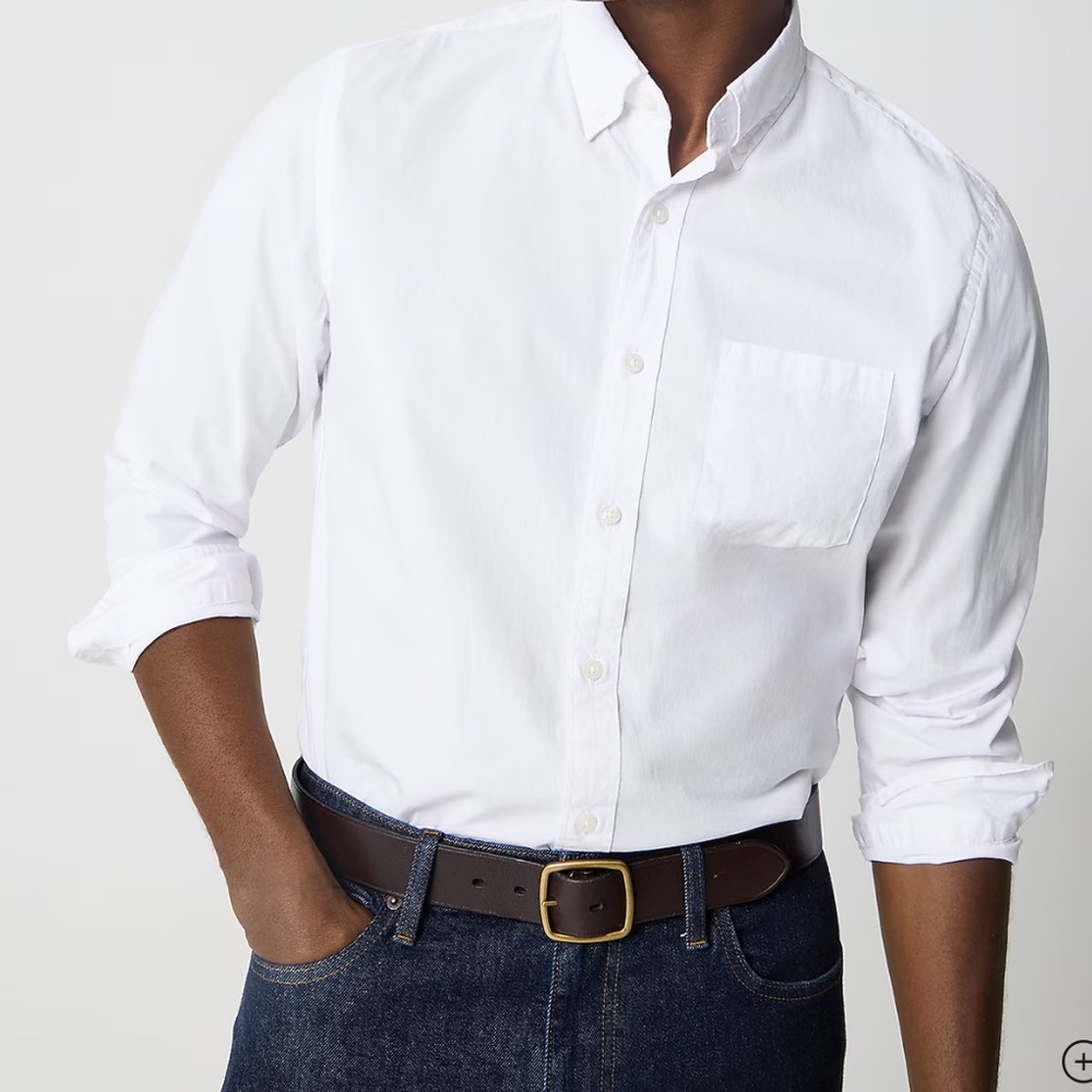 NWT J.CREW Slim flex casual shirt - Sz. Med